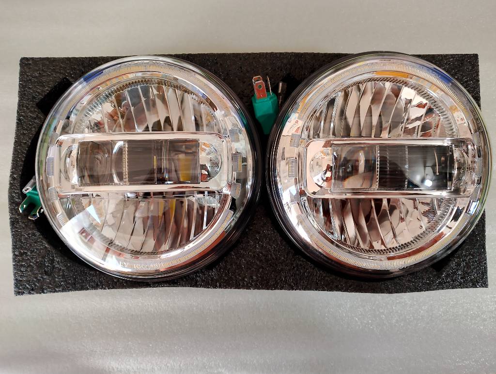 Coppia fari led 7 pollici King Kong
