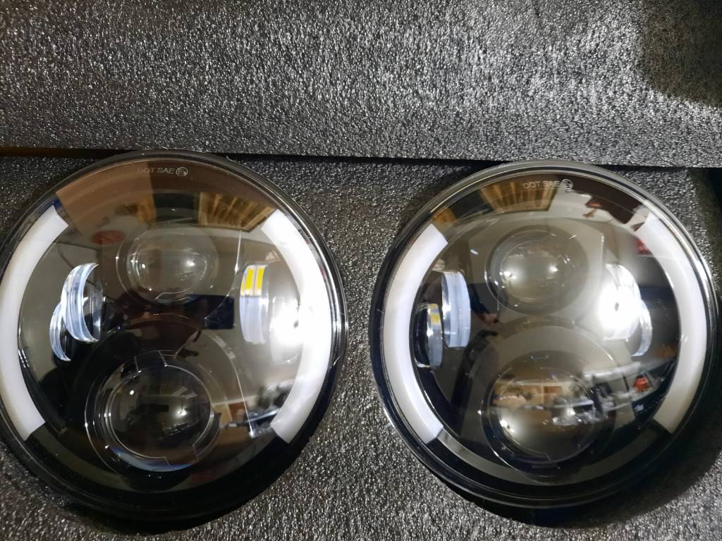 Coppia fari led 7 pollici