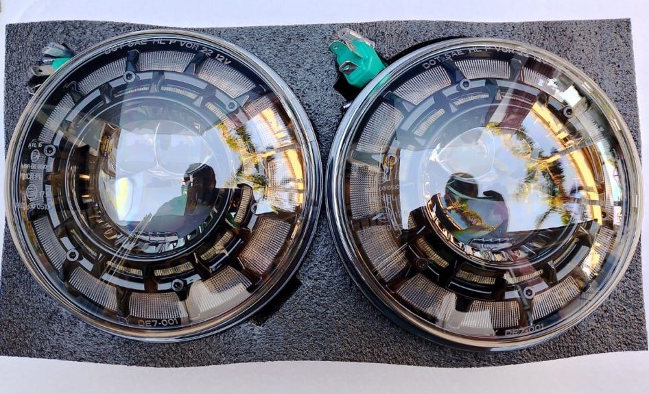 Coppia fari led 7 pollici Starry