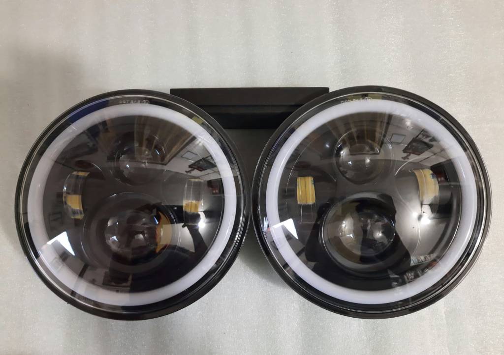 Coppia fari led 7 pollici