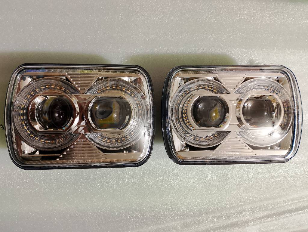 Coppia fari led 5x7