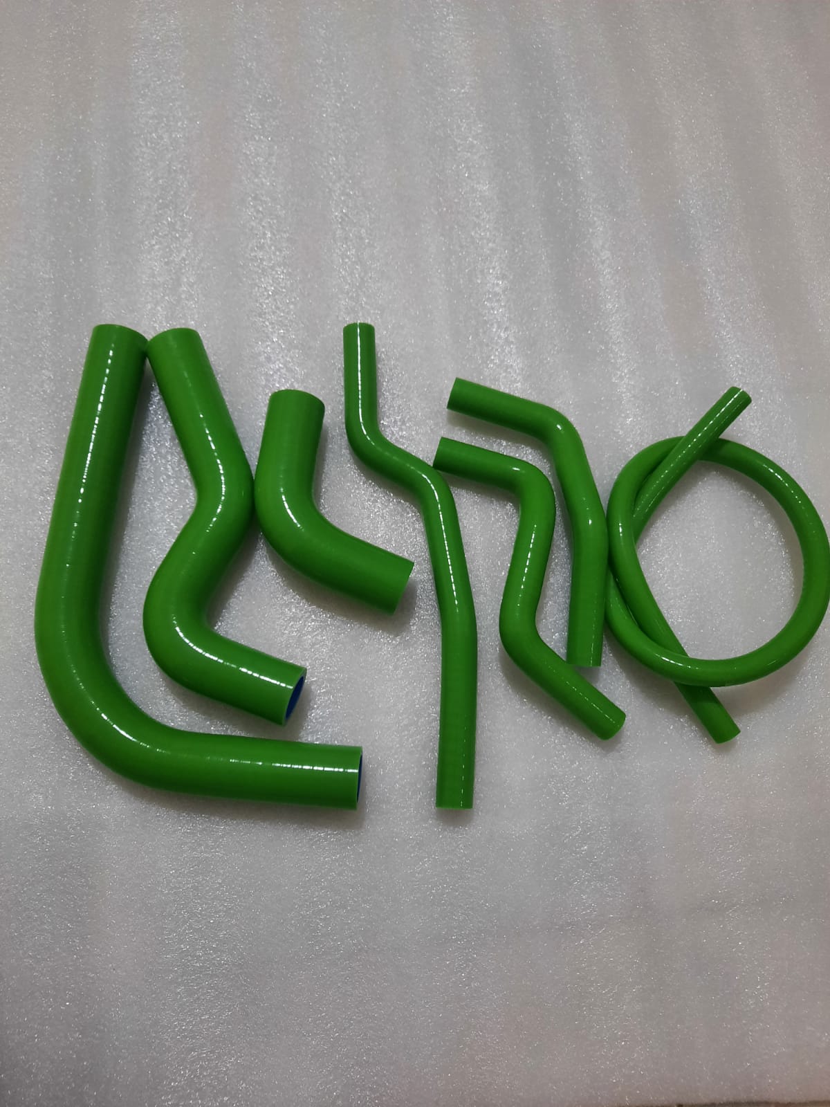 Tubi in silicone verdi