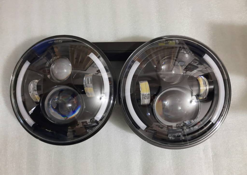 Coppia fari led 7 pollici
