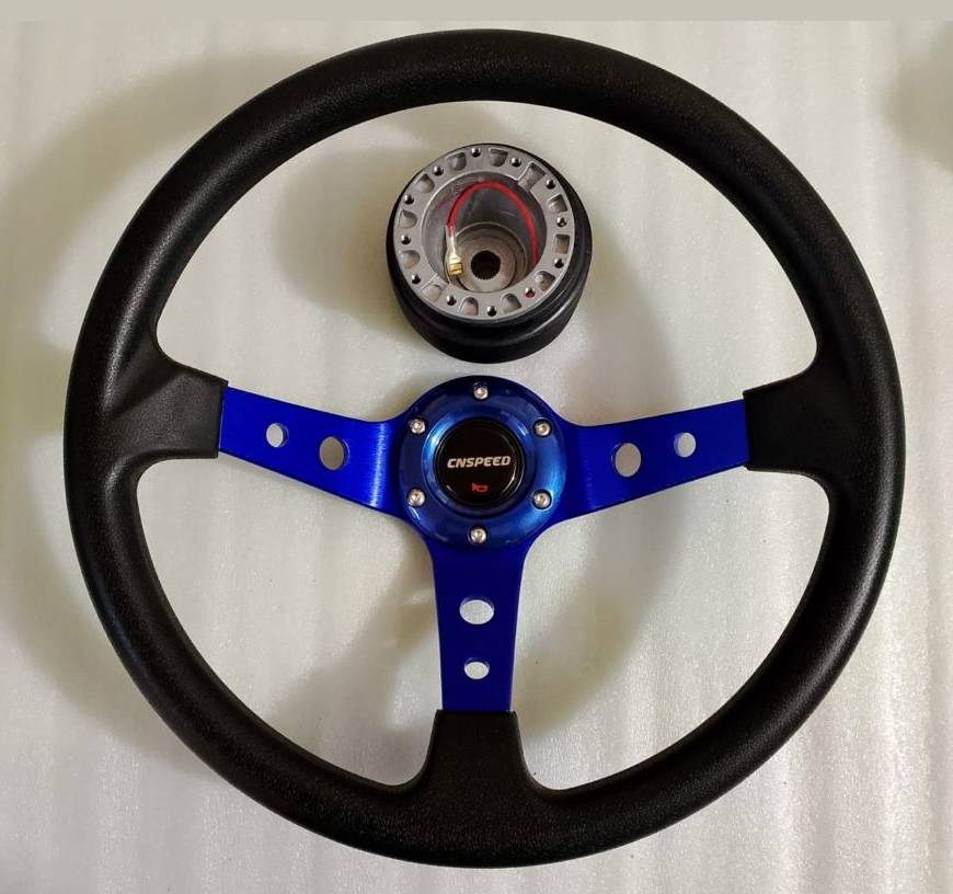 Mozzo più volante sportivo blu