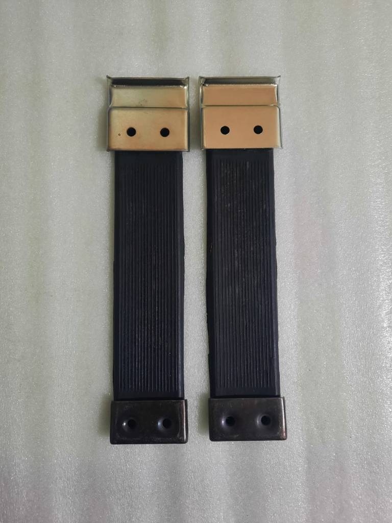 Coppia di cinghie finecorsa portiere