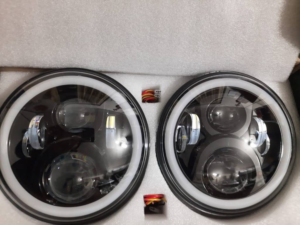 Coppia fari led 7 pollici
