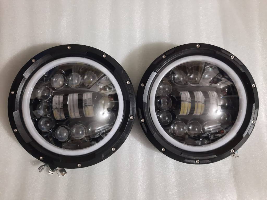 Coppia fari led 7 pollici